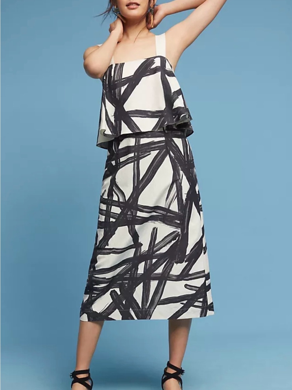 Anthropologie Broadway Midi Dress Size 0 NWT